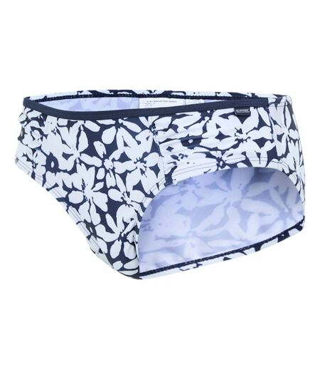 Bas De Maillot De Bain Aceana Femme Bleu Marine Blanc Regatta