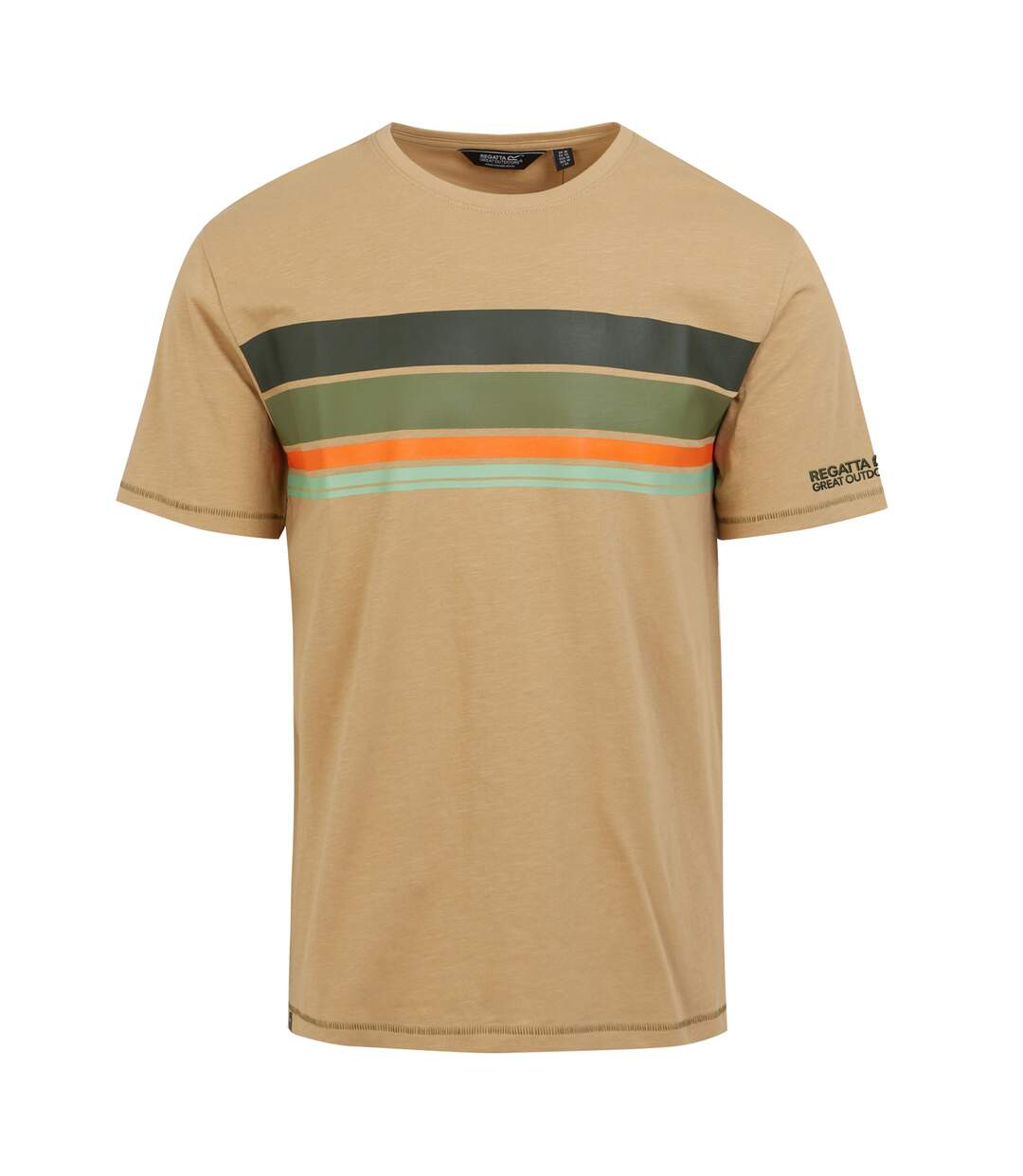 Mens Rayonner T-shirt Oat Regatta-1