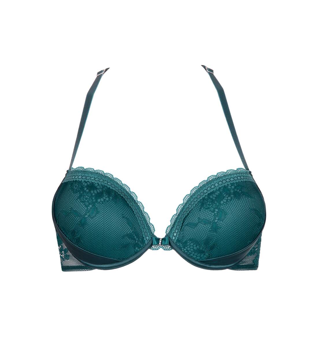 Soutien-gorge push-up Eternity Lisca vert-5