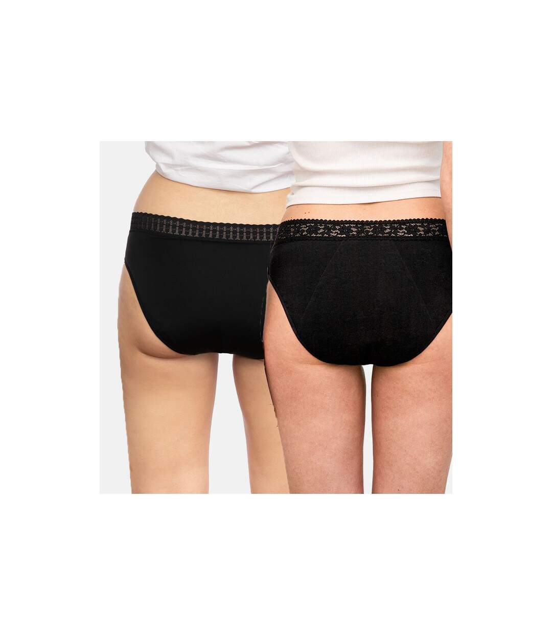 Gérard Pasquier-PACK DE 2 SECURE SHORTY MICRO ET SHORTY COTON BIO POUR FLUX