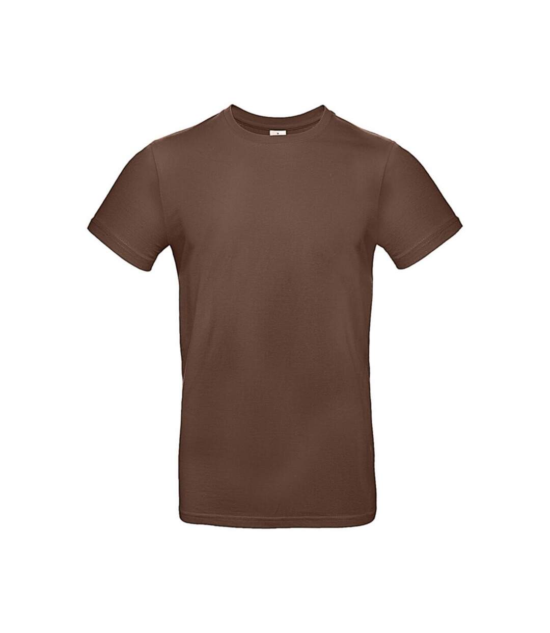 T-shirt #e190 Adulte Chocolat B&C-1