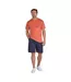 Mens Flock Union Jack Bull T-shirt Orange Raging Bull-1