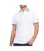 Polo Blanc homme Sun Valley Bohm - XL