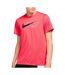 T-Shirt De Running Rouge Homme Nike Top SS SC - S