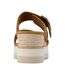Womens/ladies Diana Leather Mule Sandals Brown Sugar Toms-2