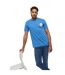 T-shirt Motif/style Imprimé Alex Homme Bleu Mustang-1
