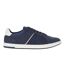 Mens Tazzy Logo Trainers Navy Dune London-1