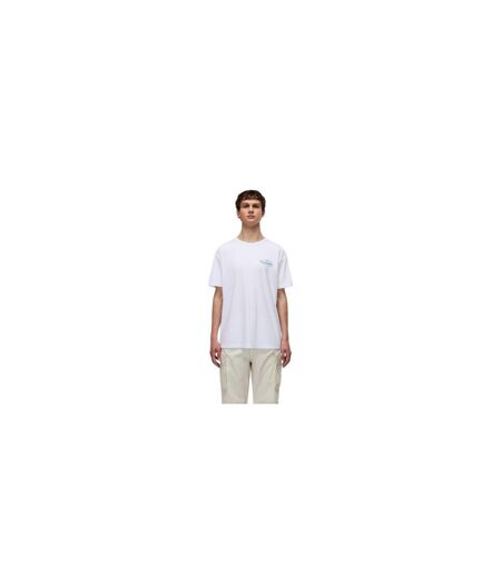 T-shirt Motif/style Graphique Homme Blanc Napapijri
