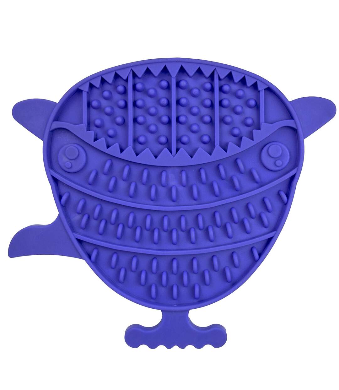 Orva pufferfish dog feeding mat 21cm purple Ancol-1