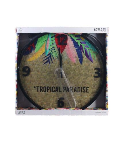 Horloge Tropical Paradise Exotique 30 cm