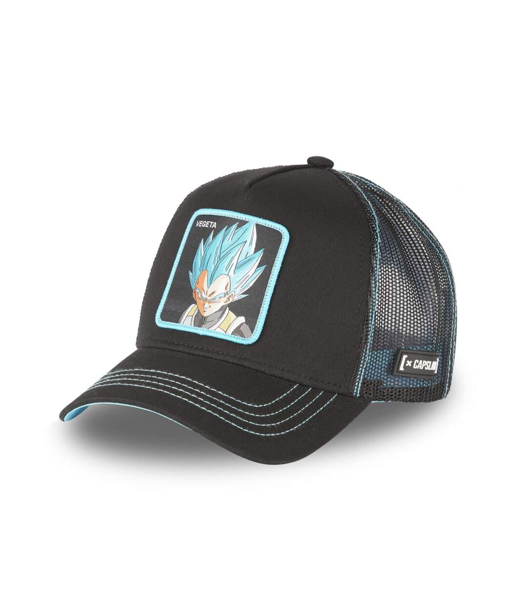 Casquette trucker avec filet Dragon Ball Super Vegeta Capslab-1