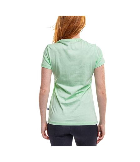 T-shirt Motif/style Logo Essential Femme Vert Puma