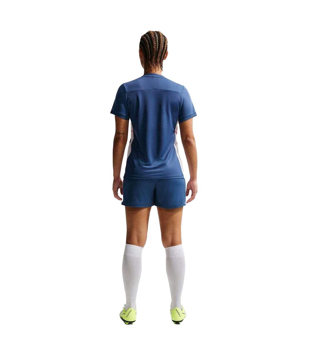 Maillot De Foot Motif/style Swoosh Femme Bleu De Gris Foncé Nike-3