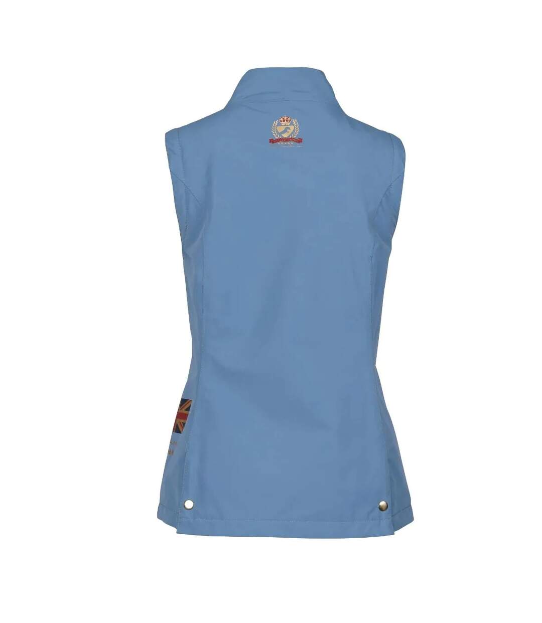 Gilet d´équitation team femme bleu acier Aubrion