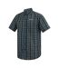 Chemise Manches Courtes Motif/style Triangle Mindano Homme Bleu Nuit Imprimé Regatta-4