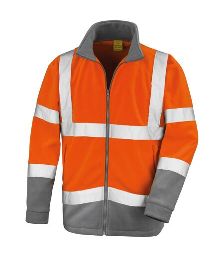 Veste homme orange fluo SAFE-GUARD by Result