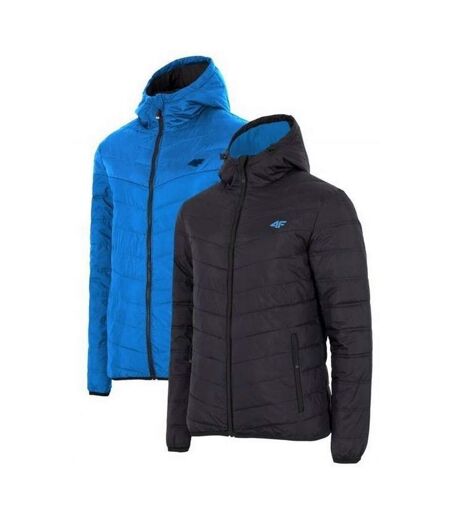 Doudoune Matelassée Homme Noir Bleu 4F
