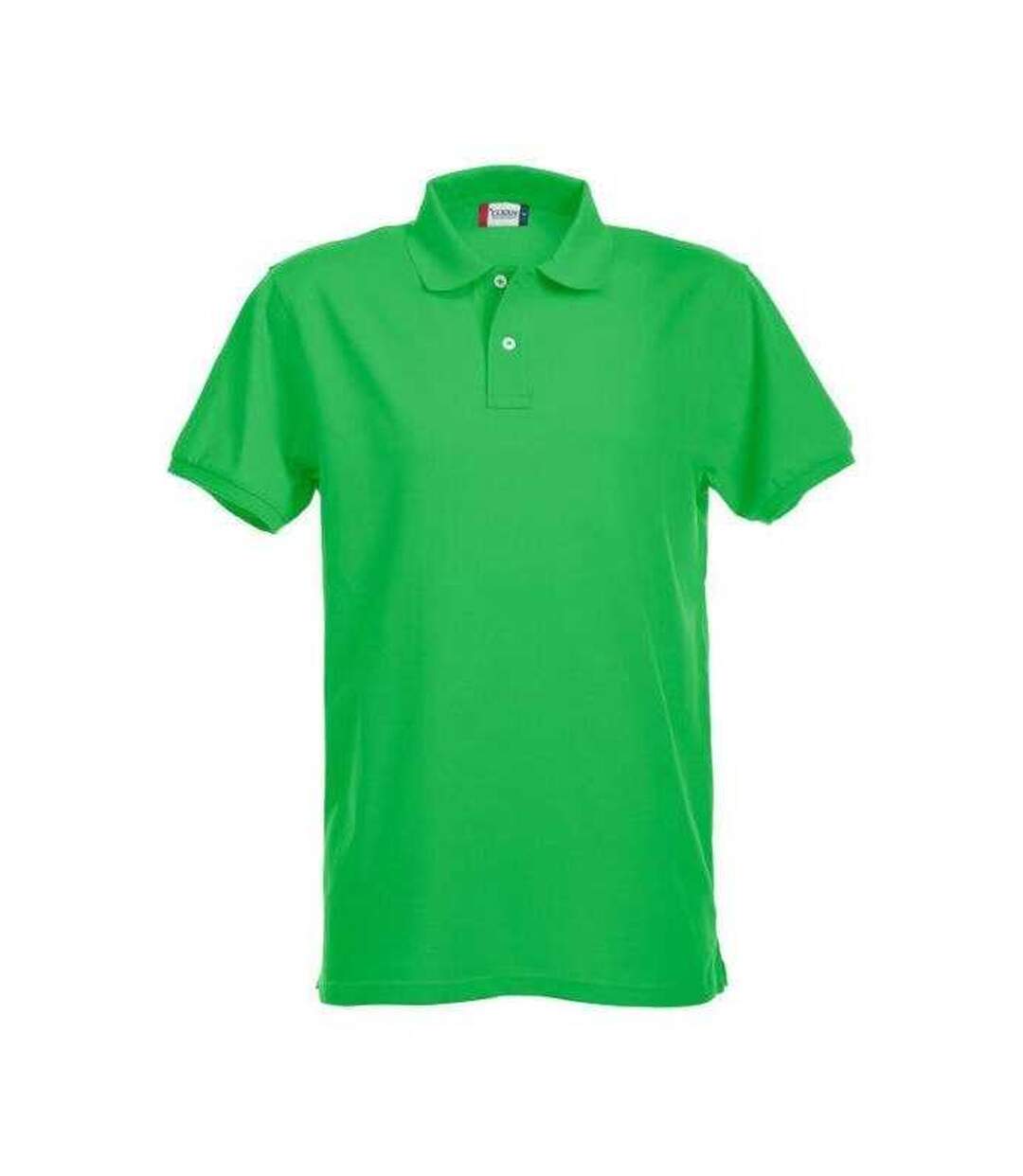 Mens Premium Stretch Polo Shirt Apple Green Clique-1
