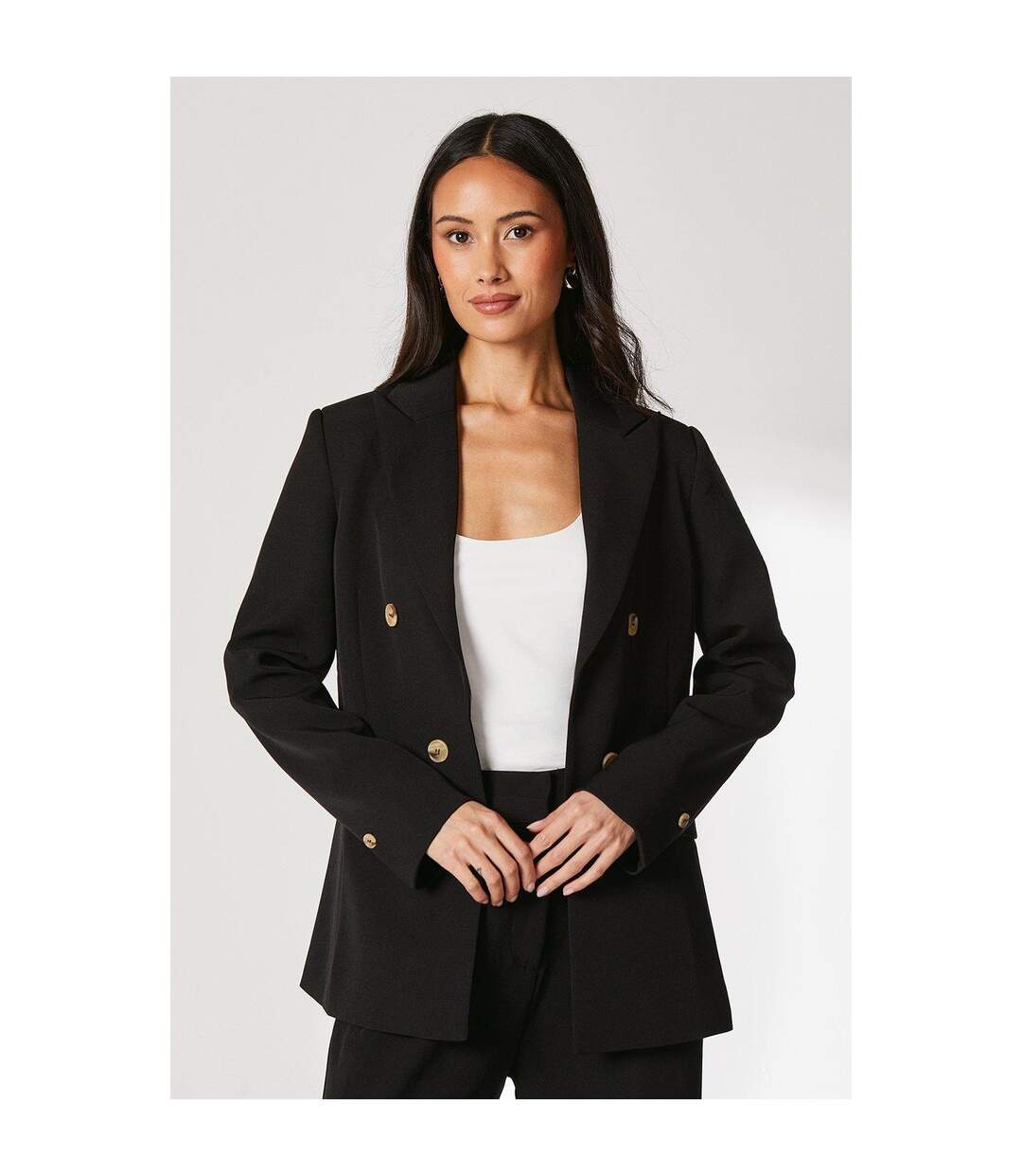 Blazer femme noir Principles-1