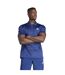 Mens Performance Polo Shirt Dark Blue Adidas-4