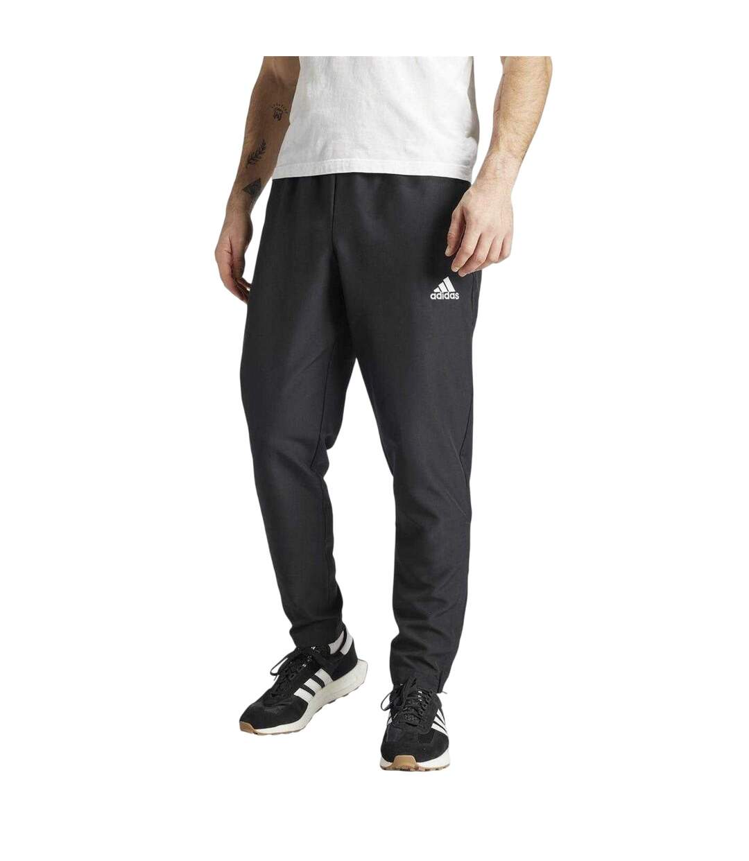 Mens Entrada 22 Presentation Tracksuit Bottoms Black Adidas-4