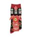 Womens Fluffy Christmas Socks by Heat Holders Lite-2