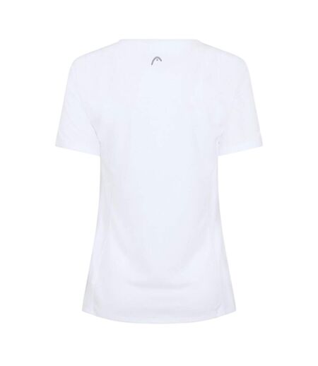 Womens/ladies Technical T-shirt White Head