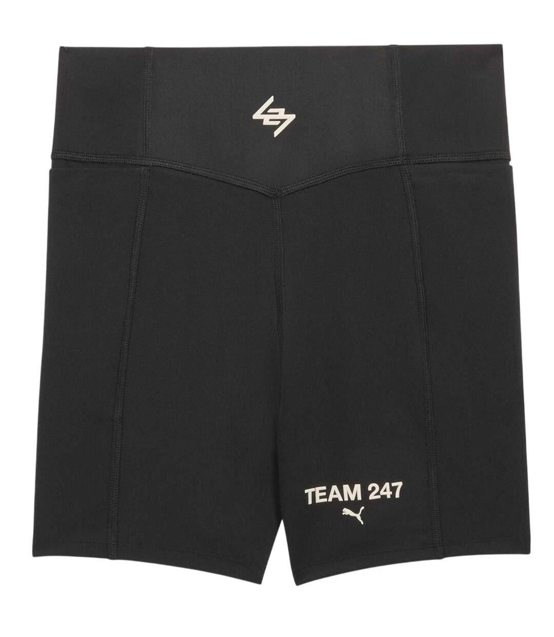 Womens/ladies X Represent Short Tights  Black Puma-2