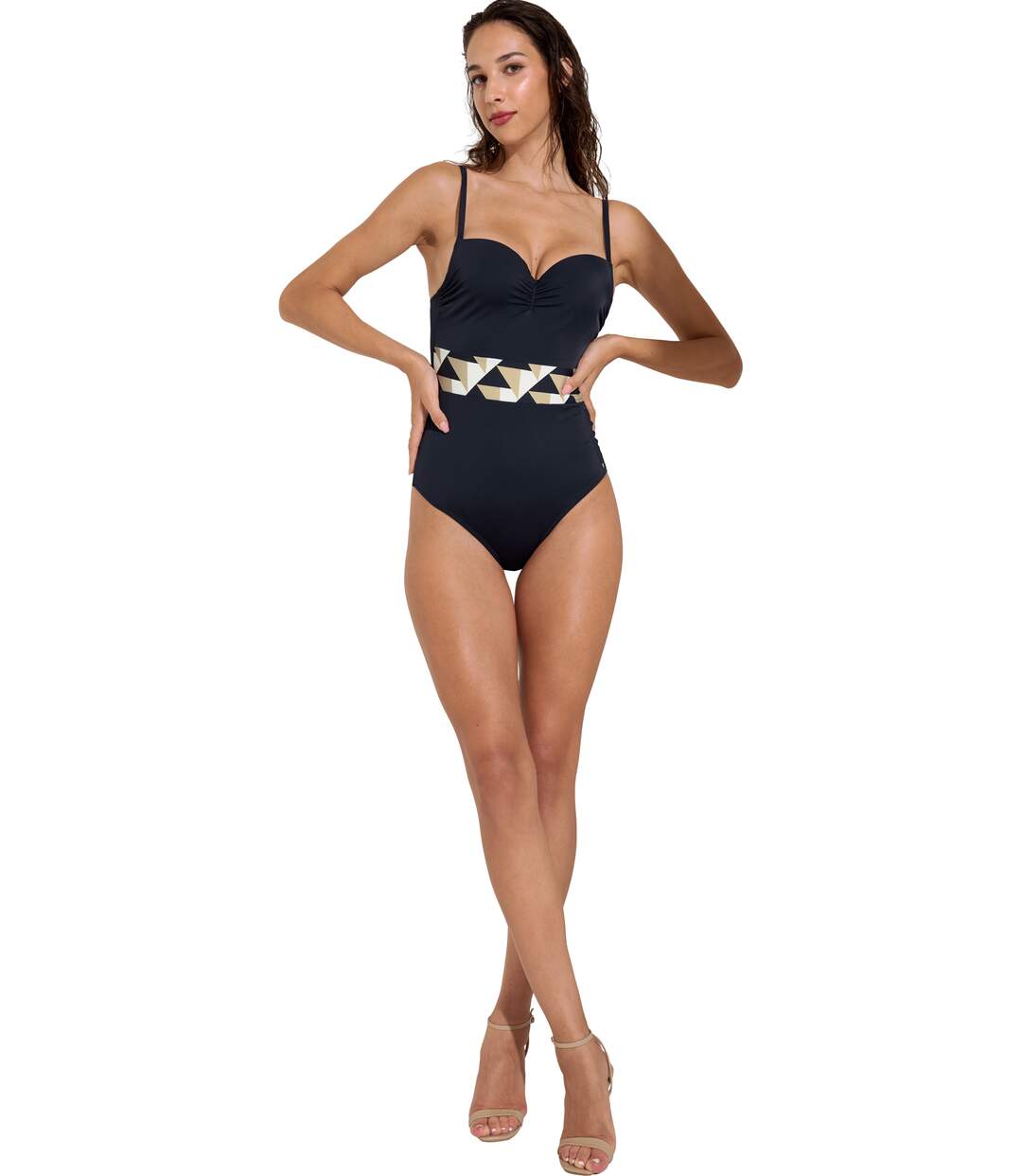 Maillot de bain une pièce préformé Toulouse Lisca-2