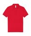 Polo manches courtes - Homme - PU424 - rouge