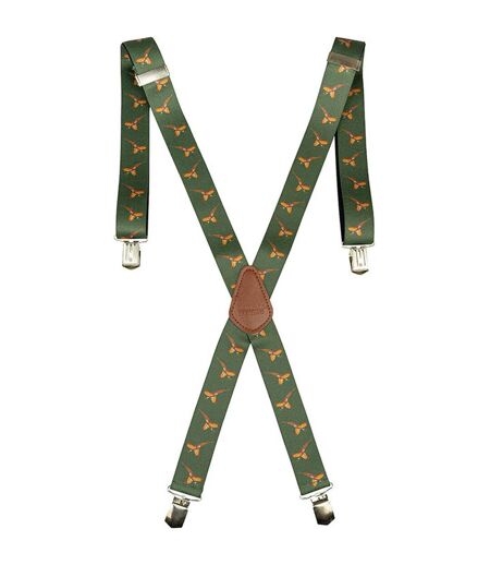 Bretelles Motif/style Faisan Taille Unique Vert Marron Jack Pyke