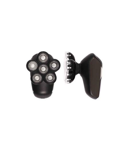 Rasoir avec 6 Têtes Flottantes USB 10cm Noir