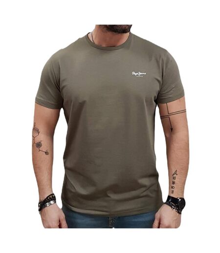 T-shirt Kaki Homme Pepe Jeans Original Basic - L