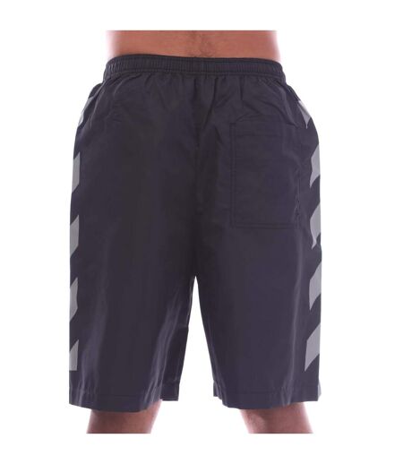 Short de bain diagonal homme noir Off White