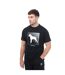 Mens Braice T-shirt Black One True Saxon-2