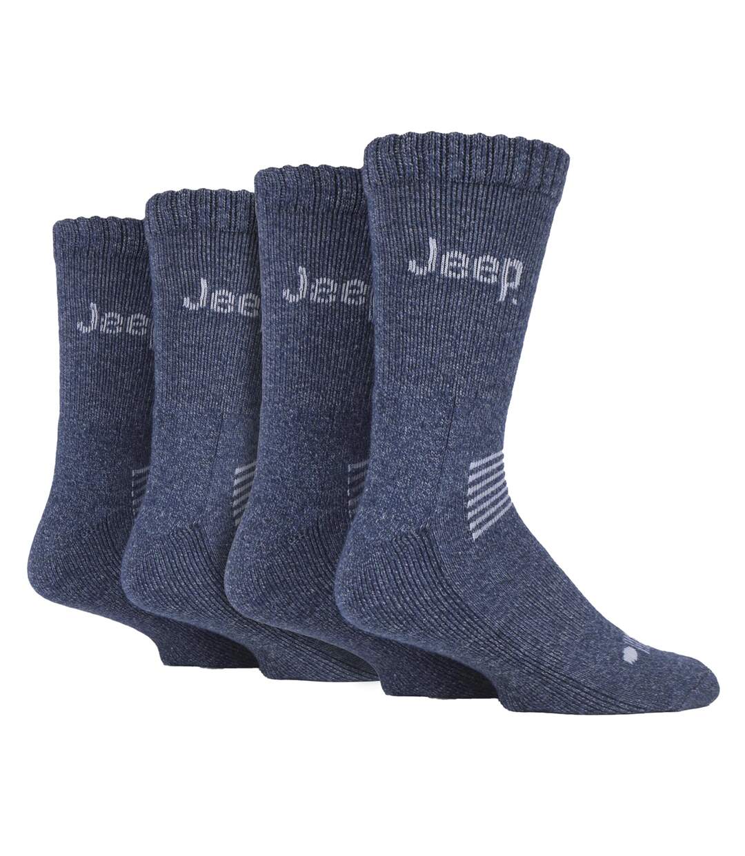 4 Pack Mens Wool Boot Socks | Thick Heavy Duty Outdoor Socks-1