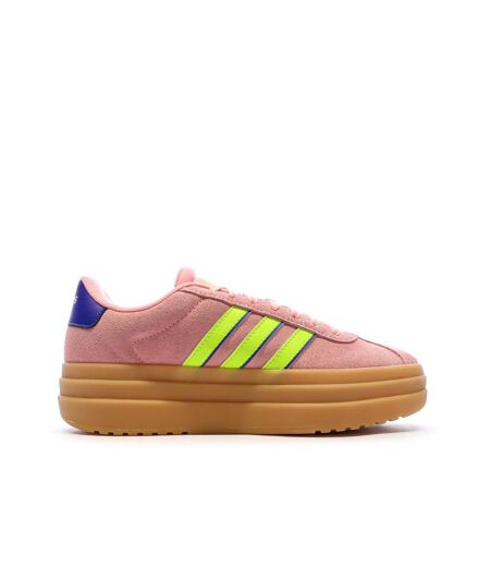 Baskets roses femme adidas vl court bold ih8089