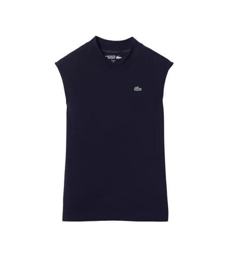 Polo Golf Femme Bleu Marine Lacoste