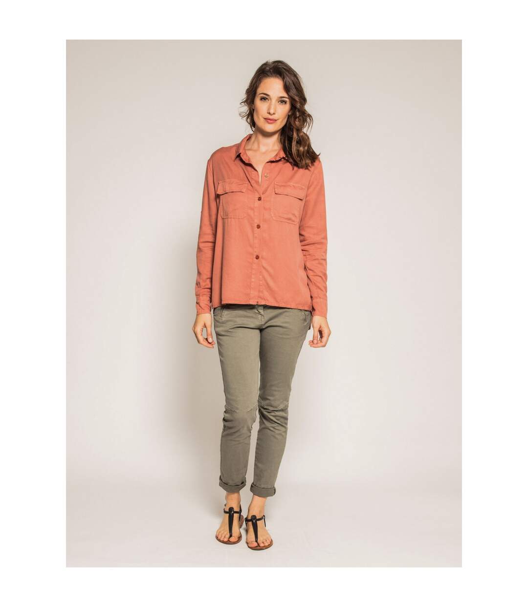 Chemise manches longues OCTAVIE - Dona X Lisa-4