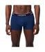 x3 boxers marines/rouges homme lacoste 5h1300 - l-1