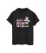 Disney T-shirt en coton Best Mum Ever pour dames et demoiselles (Noir) - UTBI38860-1