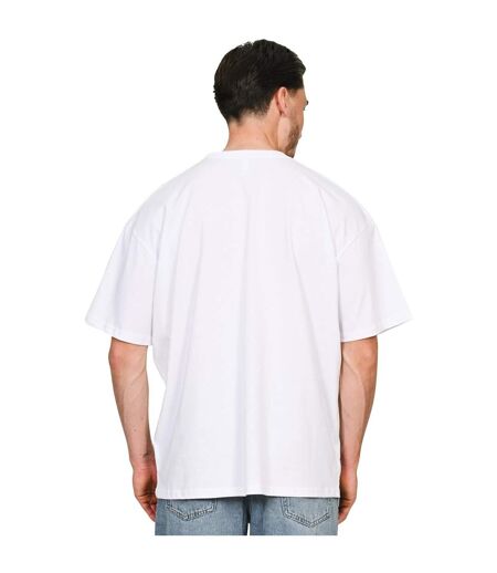 Unisex adult combed ringspun cotton oversized t-shirt white Casual Classics