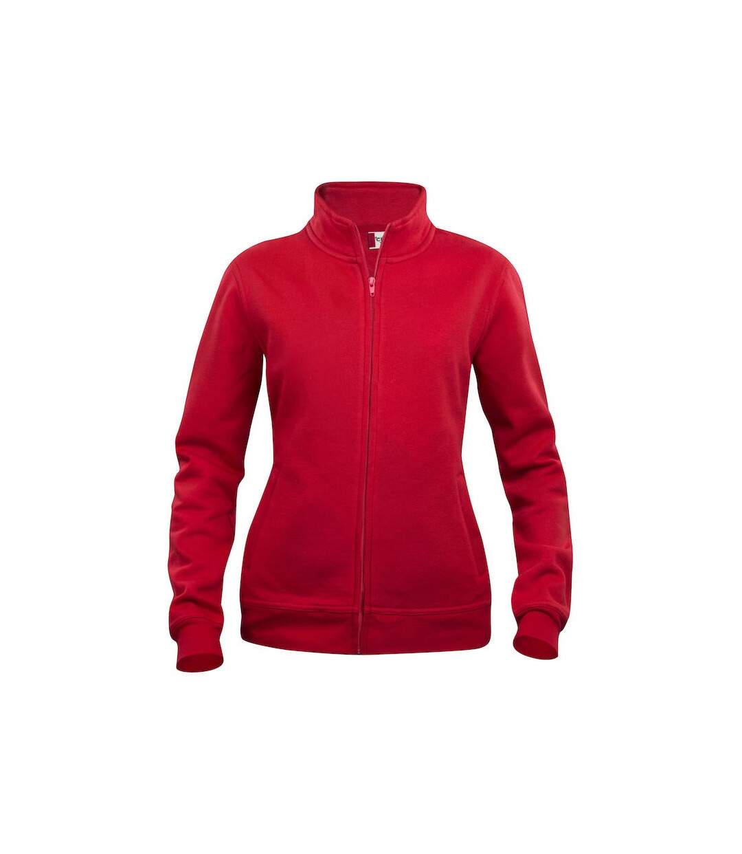 Veste basic femme rouge Clique