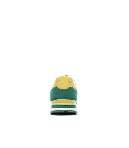 Baskets vert/jaune femme teddy smith 120549