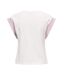 T-Shirt blanc/rose femme only dawn-2