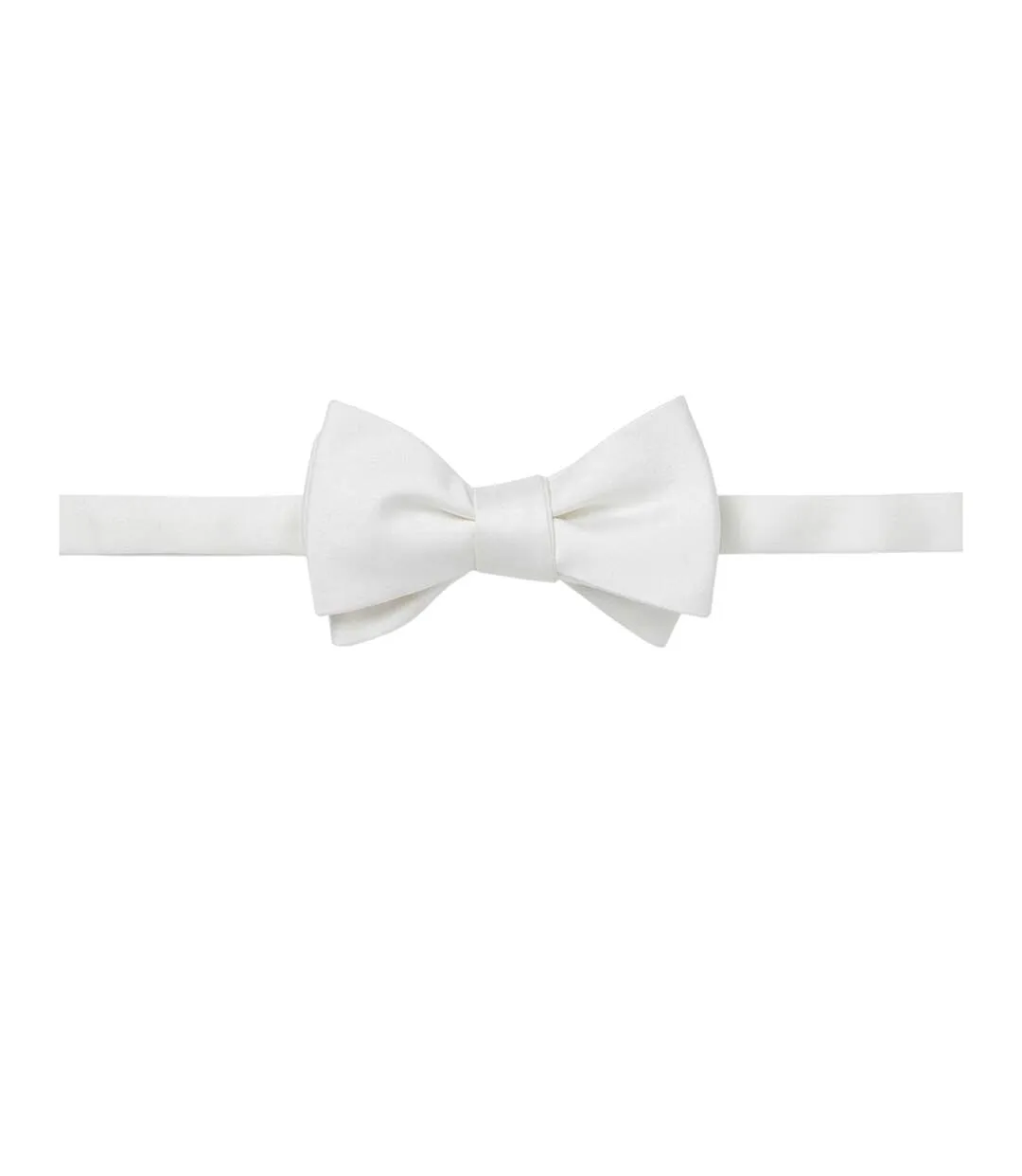 Nœud Papillon Officiel Motif/style Uni Taille Unique Blanc Off White-4