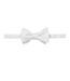 Nœud Papillon Officiel Motif/style Uni Taille Unique Blanc Off White-4