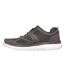 Mens Burns Agoura Trubuck Leather Trainers Charcoal Skechers-2