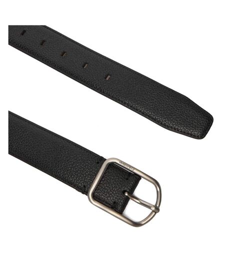Ceinture noire homme calvin klein jeans round