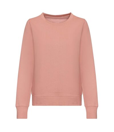 Awdis Womens/Ladies Sweatshirt (Dusty Pink)